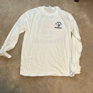 St. Mary’s Cotton long sleeve T-shirt in white